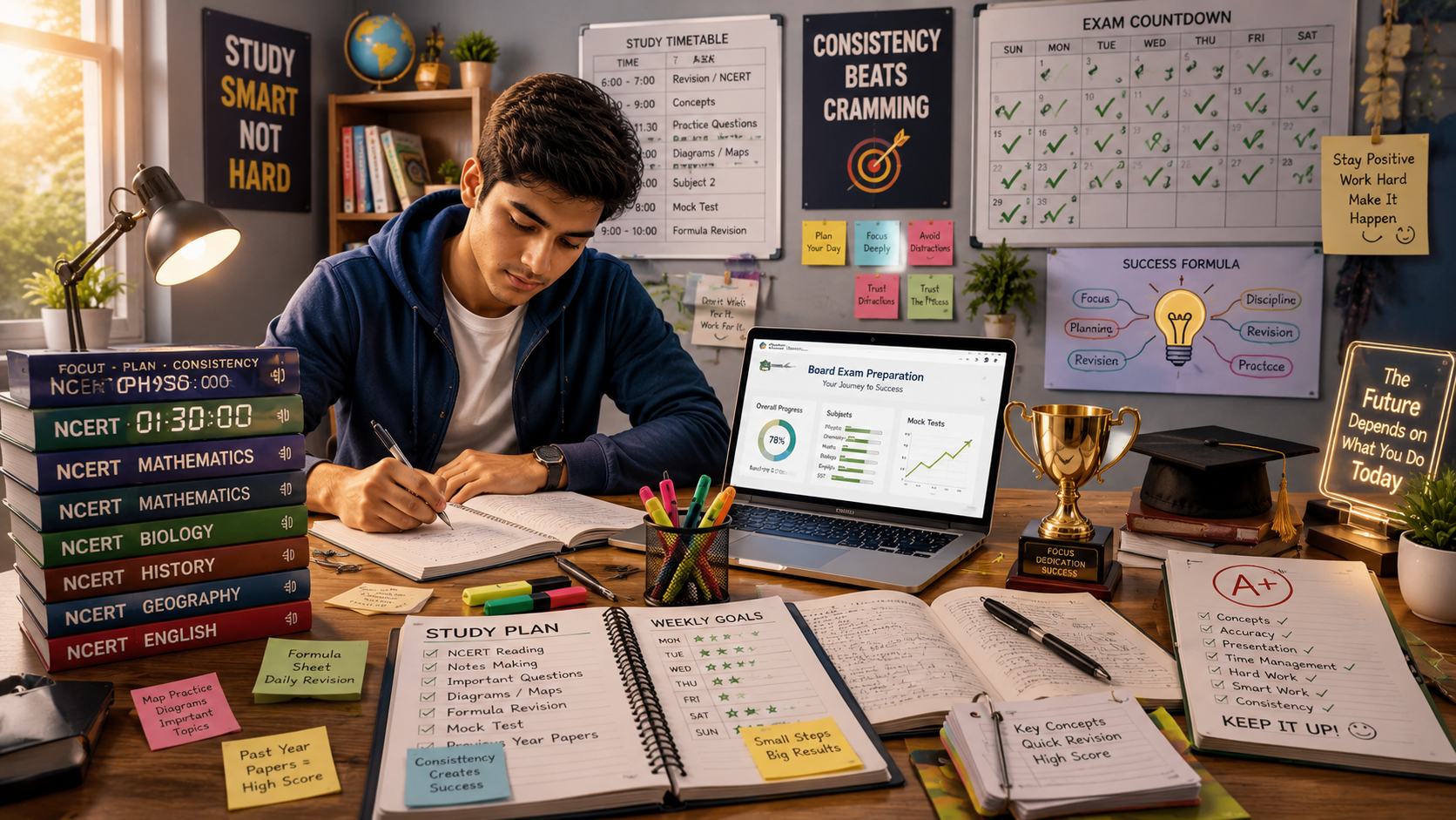 How to Study for Board Exams: The Complete Guide to Score High Without Stress